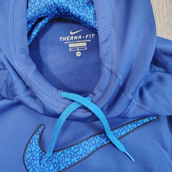 Nike Royal Blue Pullover with Swoosh - Picture 2 of 4